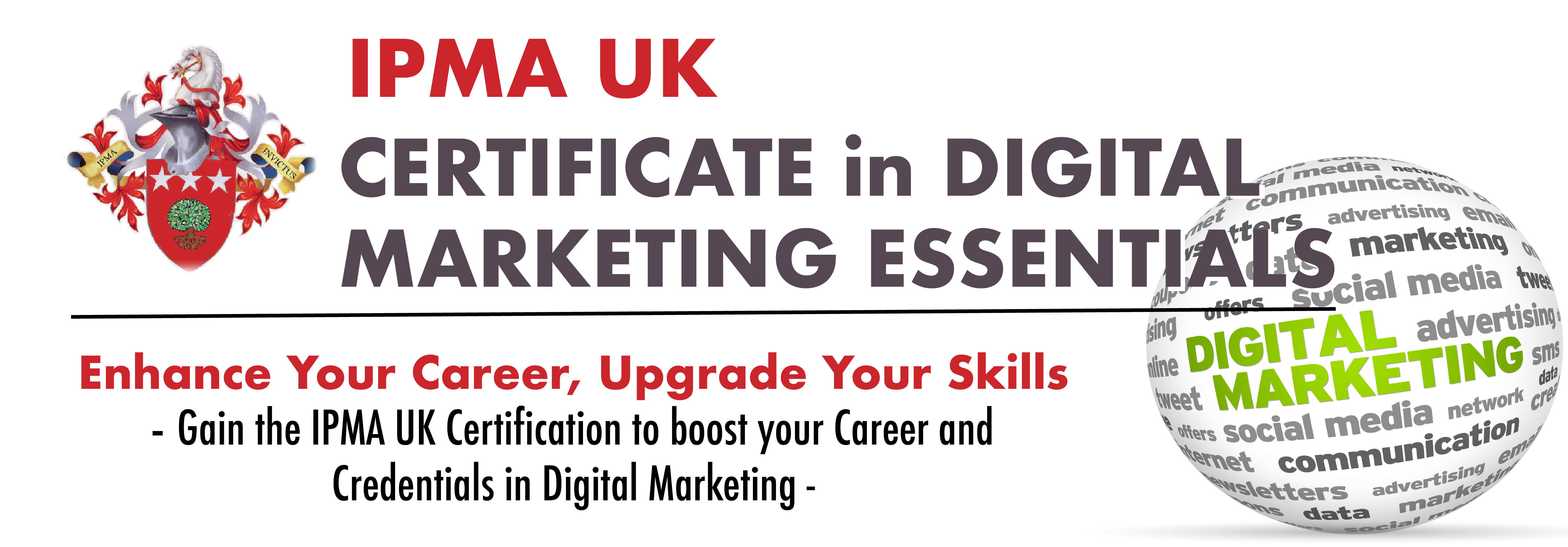 IPMA UK Certificate in Digital Marketing Essentials
